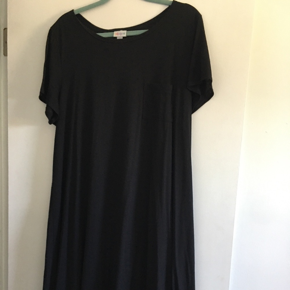 LulaRoe Black Carly Dress